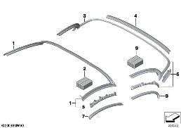 SEALS diagram for BMW Z4 E89 35i
