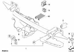 TRAILER COUPLING, ELECTRIC SWIVELING