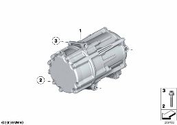 ELECTRIC A/C COMPRESSOR diagram for BMW 7 Series F04 Hybrid Hybrid 7L
