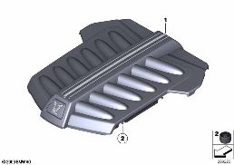 SOUND PROTECTION CAP diagram for BMW Rolls-Royce Ghost RR21 Ghost