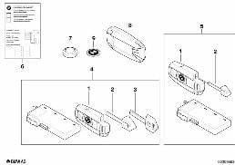 RADIO REMOTE CONTROL diagram for BMW 3 Series E90 LCI 318d