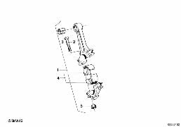 CRANKSHAFT CONNECTING ROD diagram for BMW 7 Series E23 728i