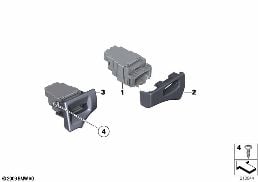 IGNITION LOCK OF REMOTE CONTROL diagram for BMW Z4 E89 30i