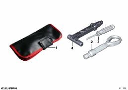 CAR TOOL diagram for BMW X1 E84 28iX