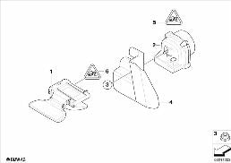 ALARM SYSTEMS diagram for BMW 5 Series E61 LCI 530d