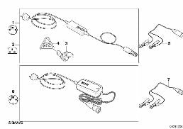 Chargeur de batterie diagram for BMW 5 Series E39 525td