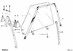 FRONT WINDOW GUIDE