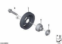 BELT DRIVE-VIBRATION DAMPER