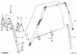 FRONT WINDOW GUIDE