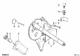 DOOR WINDOW LIFTING MECHANISM FRONT