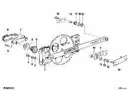 DOOR WINDOW LIFTING MECHANISM FRONT