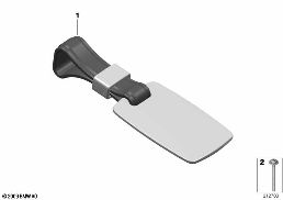 Key fob - Bespoke diagram for BMW Rolls-Royce Phantom RR1 Phantom