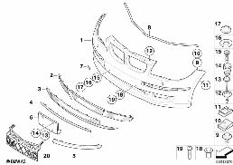 TRIM COVER, FRONT