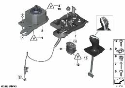SHIFT MECHANISM DUAL-CLUTCH TRANSMISSION
