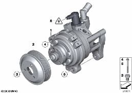 HYDRAULIC PUMP diagram for BMW 6 Series F12 LCI 650iX 4.0