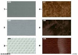 SAMPLE CHART WITH INTERIOR MOLDINGS diagram for BMW Z4 E85 2.0i