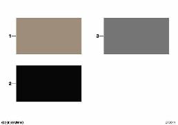 SAMPLE CHART WITH INTERIOR COLORS diagram for BMW Z4 E85 2.0i