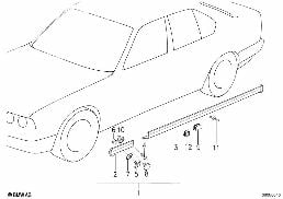 COVER DOOR SILL / WHEEL ARCH