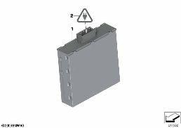 VOLTAGE CONVERTER diagram for BMW 7 Series F01 LCI 740dX