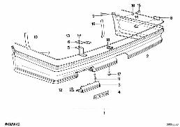 REAR APRON M TECHNIC