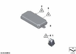 REVERSING CAMERA diagram for BMW 5 Series F11 535i