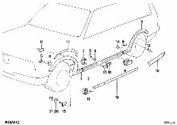 COVER DOOR SILL / WHEEL ARCH