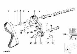 TIMING+VALVE TRAIN-TOOTH BELT/CAMSHAFT