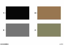 Colori interni lato mod. diagram for BMW X5 E53 4.6is