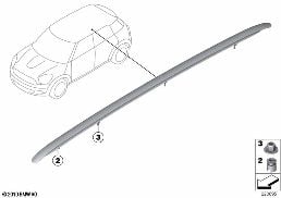 ROOF MOULDING/ROOF RAIL