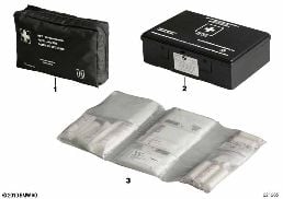 FIRST-AID KIT, UNIVERSAL diagram for BMW 8 Series E31 850Ci