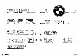 EMBLEMS / LETTERINGS