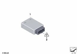 CONTROL UNIT SERVOTRONIC diagram for BMW 7 Series F02 LCI 760Li