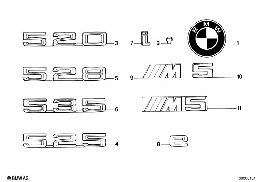 EMBLEMS / LETTERINGS