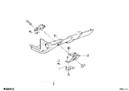 TRIM PANEL DASHBOARD LOWER diagram for BMW 7 Series E23 728