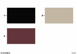 SAMPLE CHART WITH INTERIOR COLORS