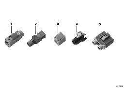 REPAIR PARTS, COAXIAL CABLE HOUSING