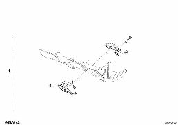 TRIM PANEL DASHBOARD LOWER RIGHT diagram for BMW 7 Series E23 733i