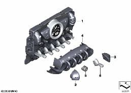 Bedienteil Klimaautomatik diagram for BMW MINI Paceman R61 Cooper