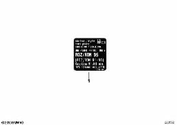 aanwijzingsschild brandstof diagram for BMW 5 Series F18 525Li