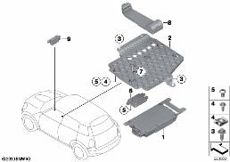 Combox Media diagram for BMW MINI Paceman R61 Cooper