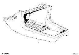 STORING PARTITION diagram for BMW 6 Series E24 633CSi