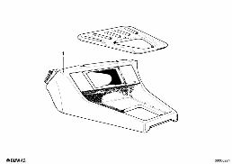 STORING PARTITION diagram for BMW 7 Series E23 733i