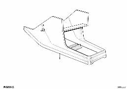 STORING PARTITION diagram for BMW 6 Series E24 633CSi