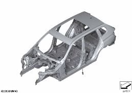ボディ フレーム diagram for BMW X3 F25 20iX