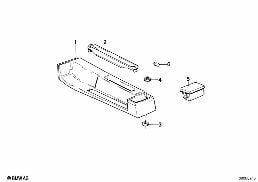 CENTER CONSOLE diagram for BMW 3 Series E30 325i