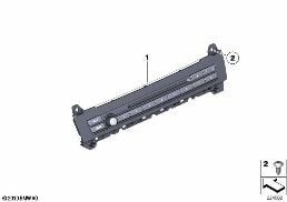 Jeu rép. unité de cde audio diagram for BMW 5 Series F18 528Li