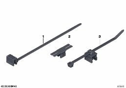 Kabelbaum Befestigungsteile diagram for BMW MINI Paceman R61 Cooper