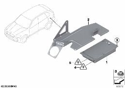 COMBOX MEDIA diagram for BMW X6 E71 40dX