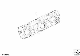 AIR CONDITIONING CONTROL diagram for BMW X1 E84 28iX