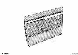 แผงบุประตู, ด้านหน้า diagram for BMW 5 Series E12 528